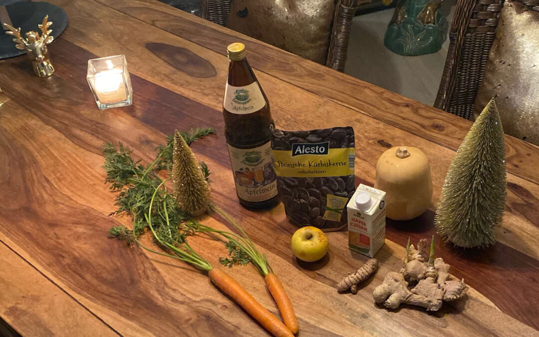 Ein Drei-Gänge Weihnachtsmenü