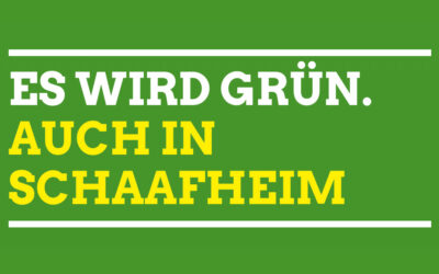 Schaaf­heimer Grüne fordern einen fairen Wahlkampf und mehr Trans­pa­renz in der Gemeindepolitik