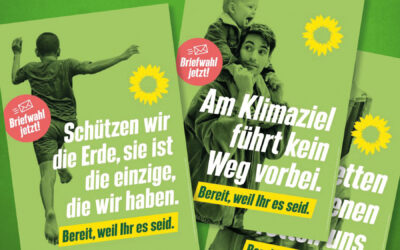 Wer Klima­schutz möchte muss grün wählen. Lesen sie warum!