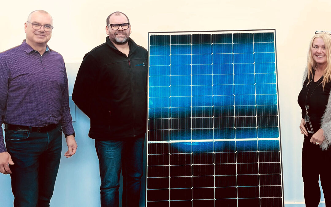 ￼Zu Besuch bei green­Bat­tery-System GmbH, Schaafheim