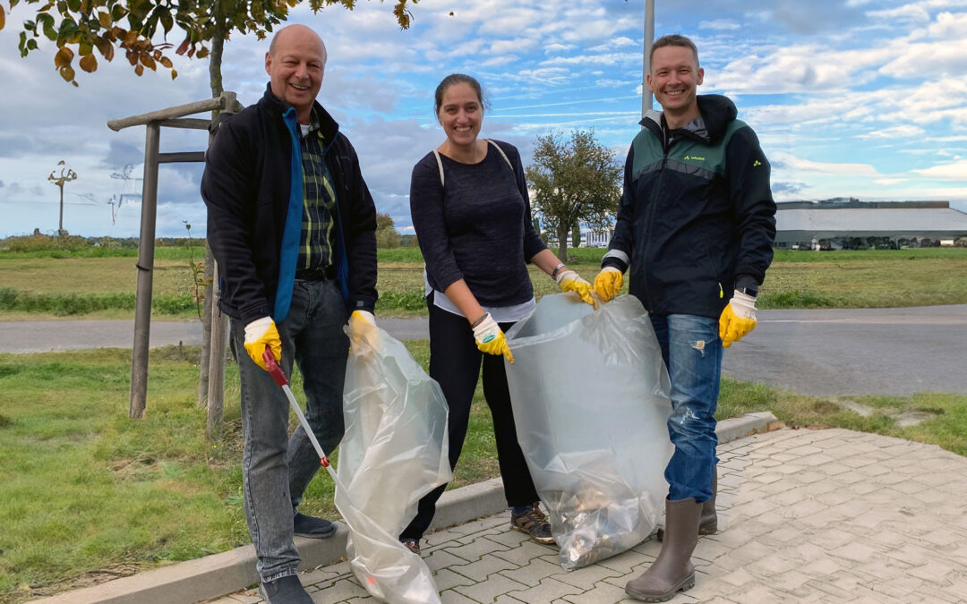 Müll­sam­mel­ak­tion erfolgreich