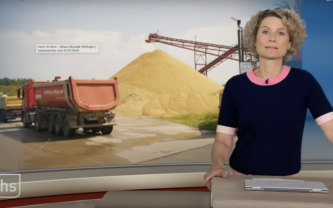 Hessen­schau am Sandabbau