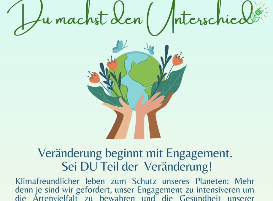 Jede Entschei­dung zählt – Earth Day 3 von 3