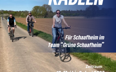 Stadt­ra­deln – Team „Grüne Schaafheim“