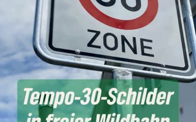 Tempo 30 in freier Wildbahn