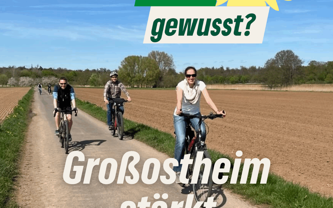 Schon gewusst? – Großostheim stärkt Radverkehr